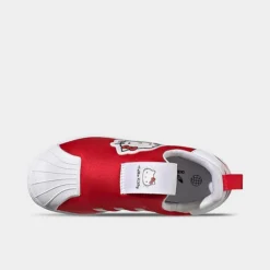 Girls' Little Kids' Adidas Originals X Hello Kitty Superstar 360 Casual Shoes Vivid Red/Cloud White/Core Black - GY9211 626 -Default Template 7 GY9211 626 P5