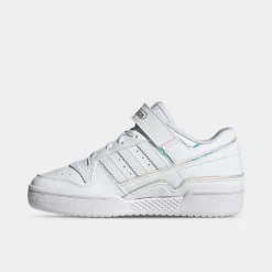 Little Kids' Adidas Originals Forum Low Rainbow Casual Shoes Cloud White/Cloud White/Core Black - GY9254 100