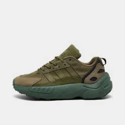 Big Kids' Adidas Originals ZX22 BOOST Casual Shoes Focus Olive/Green Oxide/Core Black - GZ6699 314