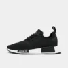 Big Kids' Adidas Originals NMD_R1 Refined Casual Shoes Core Black/Core Black/Cloud White - H02333 001