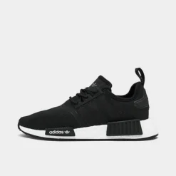 Big Kids' Adidas Originals NMD_R1 Refined Casual Shoes Core Black/Core Black/Cloud White - H02333 001