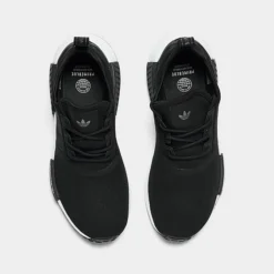 Big Kids' Adidas Originals NMD_R1 Refined Casual Shoes Core Black/Core Black/Cloud White - H02333 001 -Default Template 7 H02333 001 P5