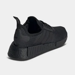 Big Kids' Adidas Originals NMD R1 Casual Shoes Black/Black/Black - H03994 001 -Default Template 7 H03994 001 P4