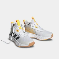 Little Kids' Adidas OwnTheGame 2.0 Basketball Shoes White/Black/Solar Gold - H06418P 100 9 Little Kids' Adidas OwnTheGame 2.0 Basketball Shoes White/Black/Solar Gold - H06418P 100 -Default Template 7 H06418P 100 P2