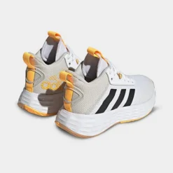 Little Kids' Adidas OwnTheGame 2.0 Basketball Shoes White/Black/Solar Gold - H06418P 100 11 Little Kids' Adidas OwnTheGame 2.0 Basketball Shoes White/Black/Solar Gold - H06418P 100 -Default Template 7 H06418P 100 P4