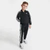 Little Kids' Adidas Originals Adicolor Superstar Track Suit Black/White - H25260 001