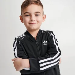 Little Kids' Adidas Originals Adicolor Superstar Track Suit Black/White - H25260 001 -Default Template 7 H25260 001 M5