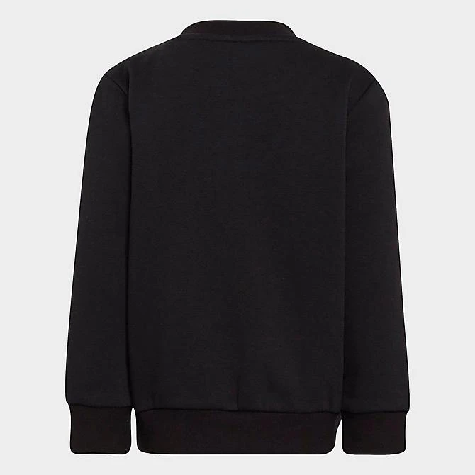 Little Kids' Adidas Originals Adicolor Crewneck Sweatshirt And Jogger Pants Set Black - HC9512 001 6 Little Kids' Adidas Originals Adicolor Crewneck Sweatshirt And Jogger Pants Set Black - HC9512 001 - Image 4