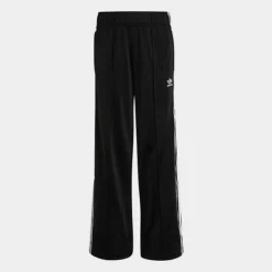 Girls' Adidas Originals Adicolor Wide Pants Black - HK0347 001