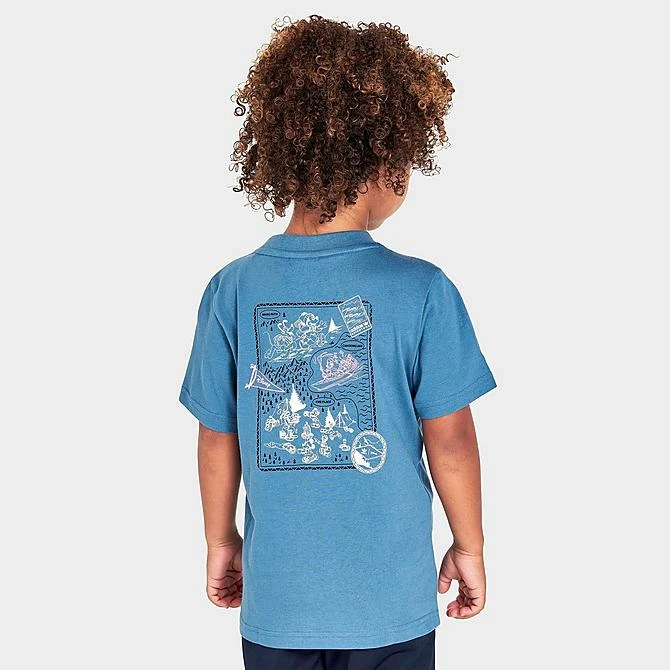 Toddler And Little Kids' Adidas Originals X Disney Mickey And Friends T-Shirt Altered Blue - HK9802 432 5 Toddler And Little Kids' Adidas Originals X Disney Mickey And Friends T-Shirt Altered Blue - HK9802 432 - Image 3