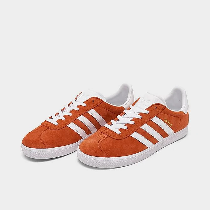 Big Kids' Adidas Originals Gazelle Casual Shoes Preloved Red/Cloud White/White - HP2879 620 4 Big Kids' Adidas Originals Gazelle Casual Shoes Preloved Red/Cloud White/White - HP2879 620 - Image 2