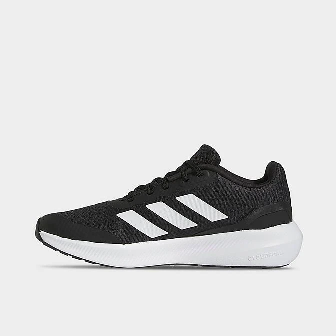 Little Kids' Adidas RunFalcon 3 Running Shoes Black/White/Black - HP5845P 001 3 Little Kids' Adidas RunFalcon 3 Running Shoes Black/White/Black - HP5845P 001