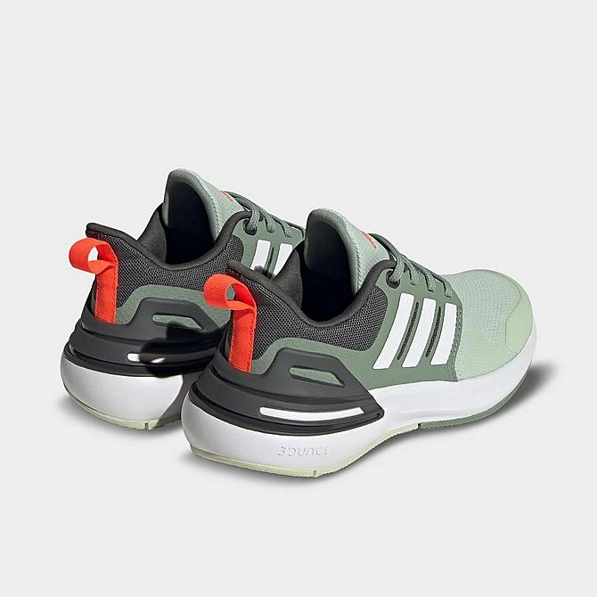 Little Kids' Adidas RapidaSport Bounce Sport Lace Casual Shoes Linen Green/Silver Green/White - HP6128P 334 6 Little Kids' Adidas RapidaSport Bounce Sport Lace Casual Shoes Linen Green/Silver Green/White - HP6128P 334 - Image 4
