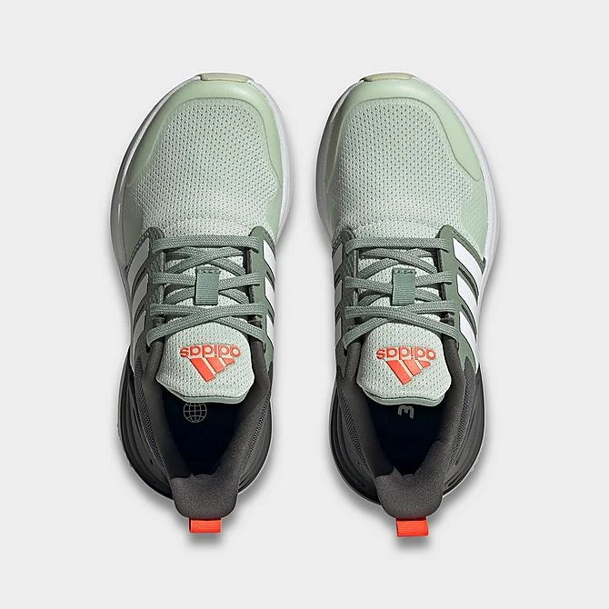 Little Kids' Adidas RapidaSport Bounce Sport Lace Casual Shoes Linen Green/Silver Green/White - HP6128P 334 7 Little Kids' Adidas RapidaSport Bounce Sport Lace Casual Shoes Linen Green/Silver Green/White - HP6128P 334 - Image 5