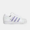 Big Kids' Adidas Originals Superstar Recycled Casual Shoes White/Magic Lilac/Energy Ink - HP6215 100 -Default Template 7 HP6215 100 P1