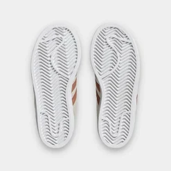 Little Kids' Adidas Originals Superstar Hook-and-Loop Casual Shoes Alumina/Clay Strata/Almost Yellow - HP6550 273 -Default Template 7 HP6550 273 P6