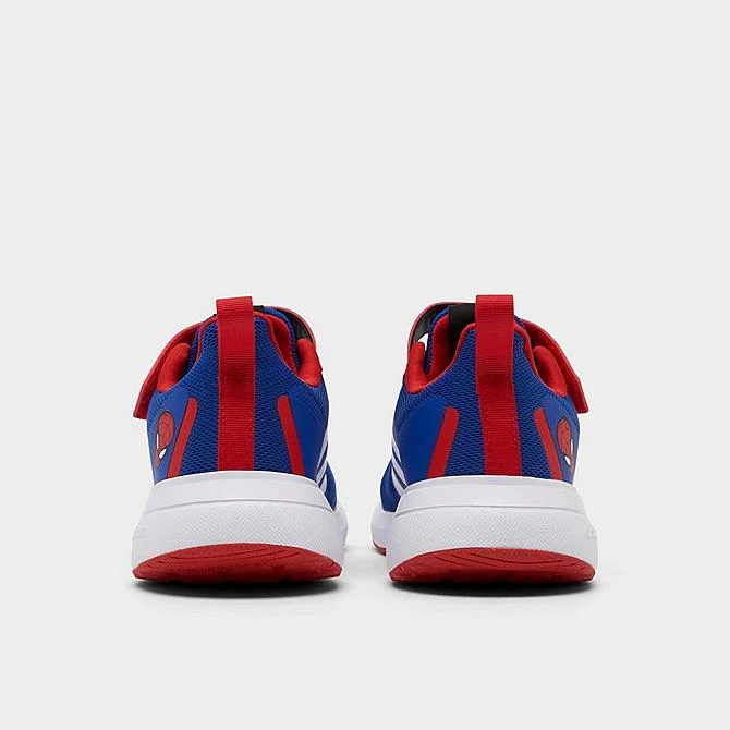 Little Kids' Adidas X Marvel FortaRun 2.0 Spider-Man Cloudfoam Stretch Lace Running Shoes Team Royal Blue/White/Better Scarlet - HP9001 400 6 Little Kids' Adidas X Marvel FortaRun 2.0 Spider-Man Cloudfoam Stretch Lace Running Shoes Team Royal Blue/White/Better Scarlet - HP9001 400 - Image 4