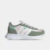 Little Kids' Adidas Originals Retropy F2 Casual Shoes Almost Pink/Footwear White/Silver Green - HQ1540 684