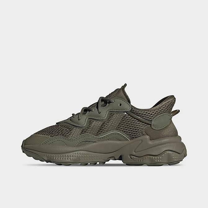 Big Kids' Adidas Originals Ozweego Casual Shoes Olive Strata/Olive Strata/White - HQ1622 301 3 Big Kids' Adidas Originals Ozweego Casual Shoes Olive Strata/Olive Strata/White - HQ1622 301
