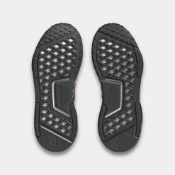 Big Kids’ Adidas Originals NMD_R1 V3 Casual Shoes Grey/Solar Orange/Black - HQ1664 099 -Default Template 7 HQ1664 099 P6