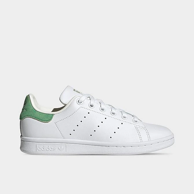 Big Kids' Adidas Originals Stan Smith Recycled Casual Shoes White/Green - HQ1854 100 3 Big Kids' Adidas Originals Stan Smith Recycled Casual Shoes White/Green - HQ1854 100