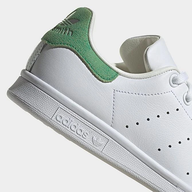 Big Kids' Adidas Originals Stan Smith Recycled Casual Shoes White/Green - HQ1854 100 5 Big Kids' Adidas Originals Stan Smith Recycled Casual Shoes White/Green - HQ1854 100 - Image 3