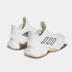 Big Kids' Adidas Mahomes 1 Impact FLX Football Training Shoes White/Black/Off White - HQ2077 100 -Default Template 7 HQ2077 100 P4