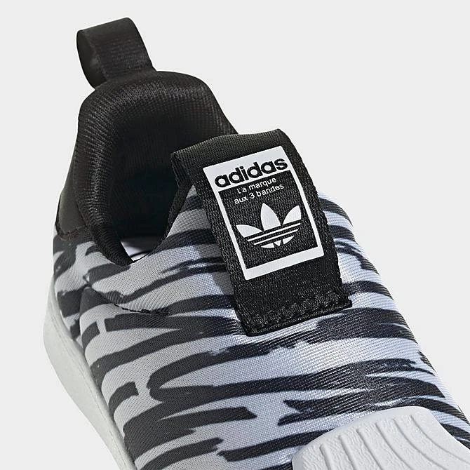 Kids' Toddler Adidas Originals Superstar 360 Animal Print Casual Shoes Black/White/Black - HQ4062 001 5 Kids' Toddler Adidas Originals Superstar 360 Animal Print Casual Shoes Black/White/Black - HQ4062 001 - Image 3