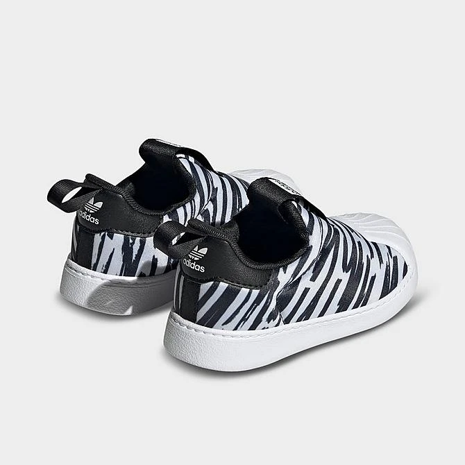 Kids' Toddler Adidas Originals Superstar 360 Animal Print Casual Shoes Black/White/Black - HQ4062 001 6 Kids' Toddler Adidas Originals Superstar 360 Animal Print Casual Shoes Black/White/Black - HQ4062 001 - Image 4