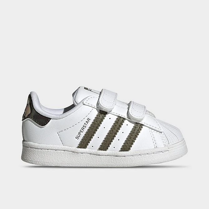 Kids' Toddler Adidas Originals Superstar Casual Shoes White/Olive Strata/White - HQ4286 100 3 Kids' Toddler Adidas Originals Superstar Casual Shoes White/Olive Strata/White - HQ4286 100