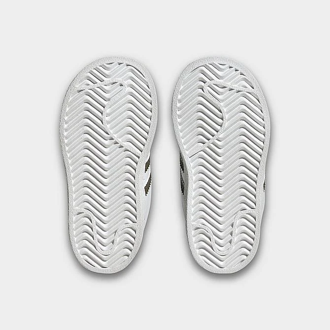 Kids' Toddler Adidas Originals Superstar Casual Shoes White/Olive Strata/White - HQ4286 100 8 Kids' Toddler Adidas Originals Superstar Casual Shoes White/Olive Strata/White - HQ4286 100 - Image 6