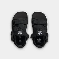 Kids' Toddler Adidas Originals 360 3.0 Sandals Black/Black/White - HQ6050 001 -Default Template 7 HQ6050 001 P5