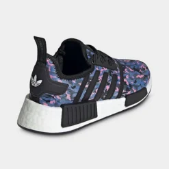 Girls' Big Kids' Adidas Originals NMD R1 Casual Shoes Core Black/Cloud White/Core Black - HQ6183 001 -Default Template 7 HQ6183 001 P4