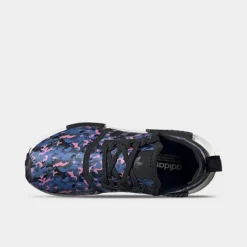 Girls' Big Kids' Adidas Originals NMD R1 Casual Shoes Core Black/Cloud White/Core Black - HQ6183 001 -Default Template 7 HQ6183 001 P5