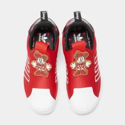 Little Kids' Adidas Originals Superstar 360 Slip-On Casual Shoes Red/White/Black - HQ6684 625 -Default Template 7 HQ6684 625 P5