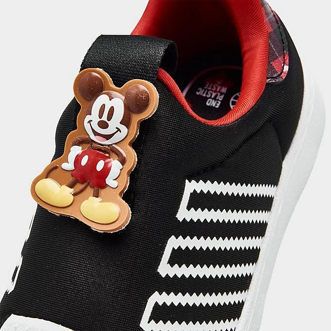 Kids' Toddler Adidas Originals Disney Mickey & Minnie Superstar 360 Slip-On Casual Shoes Core Black/Footwear White/Red - HQ6685 001 5 Kids' Toddler Adidas Originals Disney Mickey & Minnie Superstar 360 Slip-On Casual Shoes Core Black/Footwear White/Red - HQ6685 001 - Image 3