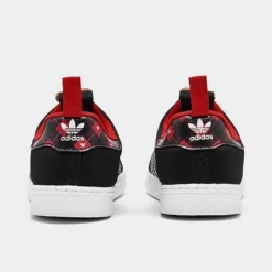 Kids' Toddler Adidas Originals Disney Mickey & Minnie Superstar 360 Slip-On Casual Shoes Core Black/Footwear White/Red - HQ6685 001 11 Kids' Toddler Adidas Originals Disney Mickey & Minnie Superstar 360 Slip-On Casual Shoes Core Black/Footwear White/Red - HQ6685 001 -Default Template 7 HQ6685 001 P4