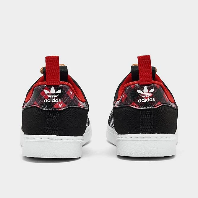 Kids' Toddler Adidas Originals Disney Mickey & Minnie Superstar 360 Slip-On Casual Shoes Core Black/Footwear White/Red - HQ6685 001 6 Kids' Toddler Adidas Originals Disney Mickey & Minnie Superstar 360 Slip-On Casual Shoes Core Black/Footwear White/Red - HQ6685 001 - Image 4