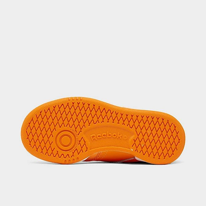 Kids' Toddler Reebok Peppa Pig Club C Stretch Lace Casual Shoes Maximum Orange/Hazard Orange/Semi Future Teal - HQ7199 450 8 Kids' Toddler Reebok Peppa Pig Club C Stretch Lace Casual Shoes Maximum Orange/Hazard Orange/Semi Future Teal - HQ7199 450 - Image 6