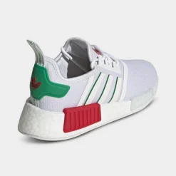 Big Kids' Adidas Originals NMD R1 Casual Shoes Cloud White/Off White/Green - HQ9987 100 11 Big Kids' Adidas Originals NMD R1 Casual Shoes Cloud White/Off White/Green - HQ9987 100 -Default Template 7 HQ9987 100 P4