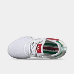 Big Kids' Adidas Originals NMD R1 Casual Shoes Cloud White/Off White/Green - HQ9987 100 12 Big Kids' Adidas Originals NMD R1 Casual Shoes Cloud White/Off White/Green - HQ9987 100 -Default Template 7 HQ9987 100 P5
