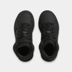 Little Kids' Adidas Hoops Mid Casual Shoes Black/Black/Grey - HR0228P 001 -Default Template 7 HR0228P 001 P5
