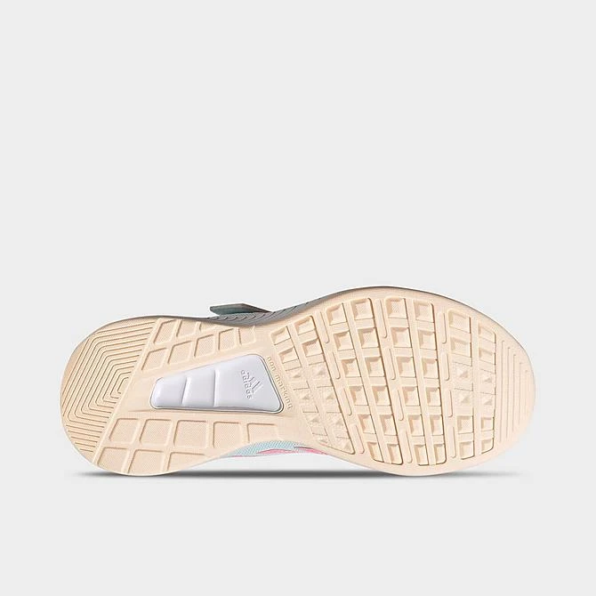 Girls' Big Kids' Adidas Runfalcon 2.0 Stretch Lace Running Shoes Almost Blue/Beam Pink/Bliss Orange - HR1398 450 8 Girls' Big Kids' Adidas Runfalcon 2.0 Stretch Lace Running Shoes Almost Blue/Beam Pink/Bliss Orange - HR1398 450 - Image 6