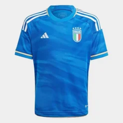 Kids' Adidas Italy 23 Home Soccer Jersey Blue - HS9881 435