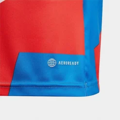 Kids' Adidas FC Bayern Pre-Match Soccer Jersey Red/Bright Royal - HU1260 625 -Default Template 7 HU1260 625 M5