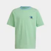 Kids' Adidas Originals Graphic Print T-Shirt Glory Mint - IB8617 331 -Default Template 7 IB8617 331 M1