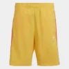 Kids' Adidas Originals Graphic Print Shorts Spring Yellow - IB8620 731