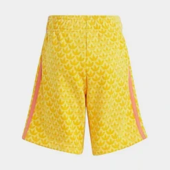 Little Kids' Adidas Originals Graphic Print Shorts And T-Shirt Set Off White - IB8628 100 -Default Template 7 IB8628 100 M3