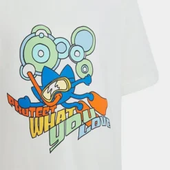 Little Kids' Adidas Originals Graphic Print Shorts And T-Shirt Set Off White - IB8628 100 -Default Template 7 IB8628 100 M5