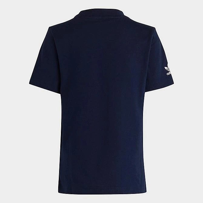 Little Kids' Adidas Originals Rekive T-Shirt And Shorts Set Night Indigo - IC3034 401 5 Little Kids' Adidas Originals Rekive T-Shirt And Shorts Set Night Indigo - IC3034 401 - Image 3
